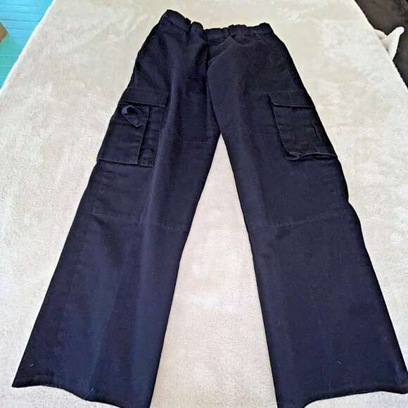 Tact Squad Pants Men 32 Black Polyester Tactical Cargo Casual Police NOTE - Picture 1 of 13